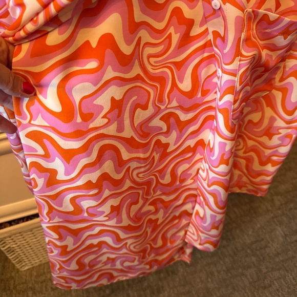 Why dress brand pants set L short sleeve top - Picture 2 of 3